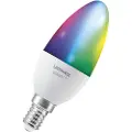 Ledvance SMART+ - LED-lyspære - form: stearinlys - E14 - 5 W (ekvivalent 40 W) - klasse F - RGBW-lys - 2700-6500 K - hvit (en pakke 3)