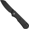 CIVIVI Crabby, Black Canvas Micarta, Black Stonewash