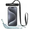 Tech-Protect waterproof bag Universal, transparent/black