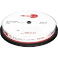 Primeon photo-on-disc - 10 x BD-R DL - 50 GB 8x - hvit - blekkstråleskrivbar overflate - spindel