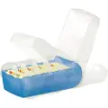 HAN 997-643, Plast, Polypropylen (PP), Blå, Translucent, 121 mm, 246 mm, 85 mm