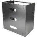 StarTech.com Wall Mount Patch Panel Rack - 15U Wall Mount Rack - 2 Post Open Frame Rack - Wall Mount Network Patch Panel (WALLMNT12) - Veggmonteringsbrakett - svart - 12U