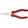 Knipex 13 05 160, Nesetang, Kromvanadiumstål, Plast, Blå, Rød, 160 mm, 139 g