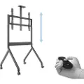 Multibrackets M Collaboration Floorstand - Vogn - for fjernkontroll for videokonferansesystem - mørk antrasittgrå - skjermstørrelse: 60-100