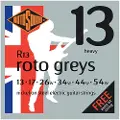 Rotosound R13 Roto Grey Nickel Electric Guitar Strings 13-54