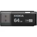 Kioxia LU301K064GG4, 64 GB, USB Type-A, 3.2 Gen 1 (3.1 Gen 1), Med lokk, 8 g, Sort