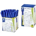 Staedtler Fineliner STAEDTLER Noris 307-3 blå 0.6 mm - vandbaseret blæk - 97% genanvendt plast - 1 stk.