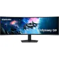 Samsung Odyssey G9 S49CG950EU - G95C Series - LED-skjerm - gaming - buet - 49 - 5120 x 1440 Dual Quad HD @ 240 Hz - VA - 450 cd/m² - 2500:1 - DisplayHDR 1000 - 1 ms - 2 ms - skjerm - 2xHDMI