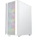Gembird Fornax 4000 - mid tower - ATX - Kabinett - Tower - Hvit