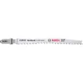 Bosch Expert Hardwood 2-side clean T308 BF - Stikksagblad - for løvtre, abrasive wooden materials, multiplex panels, plastic coated board - 5 deler - T-skaft - lengde: 117 mm