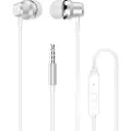 Dudao In-Ear Headset med 3,5 mm plugg - Hvit