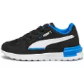 Puma Graviton AC Kids'Trainers, Shoes, Black/White/Racing Blue, 32