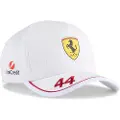 Puma Scuderia Ferrari HP Hamilton Baseball Cap, Accessories, White, OSFA