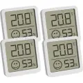 TFA-Dostmann 30.5053.02.04, Elektronisk miljøtermometer, Innendørs, Digitalt, Hvit, Plast, firkant