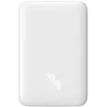 Baseus Magnetic 10000mAh 20W MagSafe (white) Nødlader - Hvit - 10000 mAh