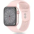 TechProtection Pasek Tech-Protect Silicone Apple Watch 4/5/6/7/8/9/SE / Ultra 1/2 42/44/45/49mm Light Pink