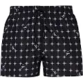Calvin Klein Jeans Short Drawstring-print Badebukse