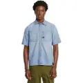 G-Star Slanted Double Pocket Regular Kortarmet Skjorte