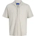 Jack & Jones Summer Luke Texture Resort Kortarmet Skjorte