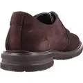 Fluchos for man. F0631 Leather shoes F0631 Dark brown (46), 1 to 3 cm, Laces, Casual