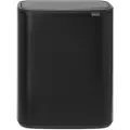Brabantia Affaldsspand Brabantia Bo Touch Bin 2 x 30 ltr. Matt Black Sort