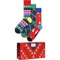 Happy socks X-mas Sweaters Gift Set Half Lange Sokker 3 Par
