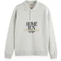 Scotch & Soda Polo Relaxed Fit Collegegenser