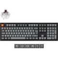 Keychron K10 MAX QMK/VIA Wireless Tri-Mode - Super Brown - Gamingtastatur - Nordisk - Svart