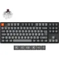 Keychron K8 MAX QMK/VIA Wireless Tri-Mode - Super Brown - Gamingtastatur - Uten numpad - Nordisk - Svart