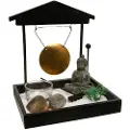 Atmosphera Zen Garden med Buddha-figur 12x15 cm