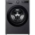 LG Serie R5 F4WR510SBM - Vaskemaskin - bredde: 60 cm - dybde: 62 cm - høyde: 85 cm - frontileggelse - 10 kg - 1400 rpm - light black