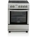 Haeger Gc-sv6.016a Glasskeramisk Komfyr Med Ovn 4 Brennere