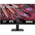 LG 24MR400-B - MR400 Series - LED-skjerm - 24 - 1920 x 1080 Full HD (1080p) @ 100 Hz - IPS - 250 cd/m² - 1000:1 - 5 ms - HDMI, VGA - matt svart