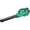 HiKOKI RB36DA W4Z, Håndholdt løvblåser, Sort, Grønn, 4 Ah, 940 mm, 3,5 kg