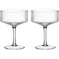 Maku Riflede cocktailglass 20 cl 2-pakning