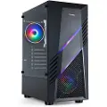 TooQ Tqgcc102-b Biohazard Atx Argb Pc-tårnkasse