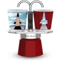 Bialetti Mini Express Magritte Italiensk Kaffetrakter 2 Kopper