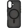 24hShop Magnetisk bakre skall for iPhone 16 - Svart