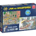 Jumbo Jan Van Haasteren Puslespill Dutch Traditions 2x1000 brikker, Jumbo