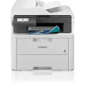 Brother DCP-L3555CDW - Multifunksjonsskriver - farge - LED - A4/Legal (medie) - opp til 26 spm (kopiering) - opp til 26 spm (trykking) - 250 ark - USB 2.0, Wi-Fi(n), Gigabit LAN