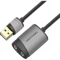 Vention Eksternt USB-lydkort 0,15 m Vention CDKHB (grå)