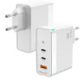 Aisens Gan Usb-c Og Usb-c Vegglader 100w