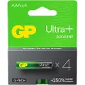 GP Ultra Plus battery - 4 x AAA - Alkaline