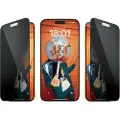 PanzerGlass iPhone 15 Plus PanzerGlass Ultra-Wide Fit Privacy EasyAligner Skjermbeskyttere Panzerglass - Svart Kant