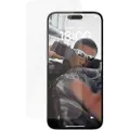 PanzerGlass SAFE. by PanzerGlass - Skjermbeskyttelse for mobiltelefon - ultrabred passform - glass - for Apple iPhone 15 Plus