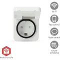 Nedis SmartLife Smart Plug Zigbee 3.0 IP44 Power meter 3680 W Type F (CEE 7/7) White