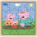 Barbo Toys Peppa Pig - Wooden Puzzle - Mud