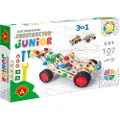 Alexander Toys Junior Træ Konstruktionsbyggesæt 3-i-1 Sportsbil