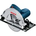 Bosch GKS 235 TURBO, Tre, Sort, Blå, Børsteløs, 23,5 cm, 5300 RPM, 8,5 cm