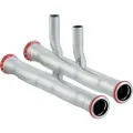 Geberit Geb. Mapress FZ T-stk 18mm - Geberit Mapress FZ T-stk t/frem-og tilbageløb d18mm d1=15mm